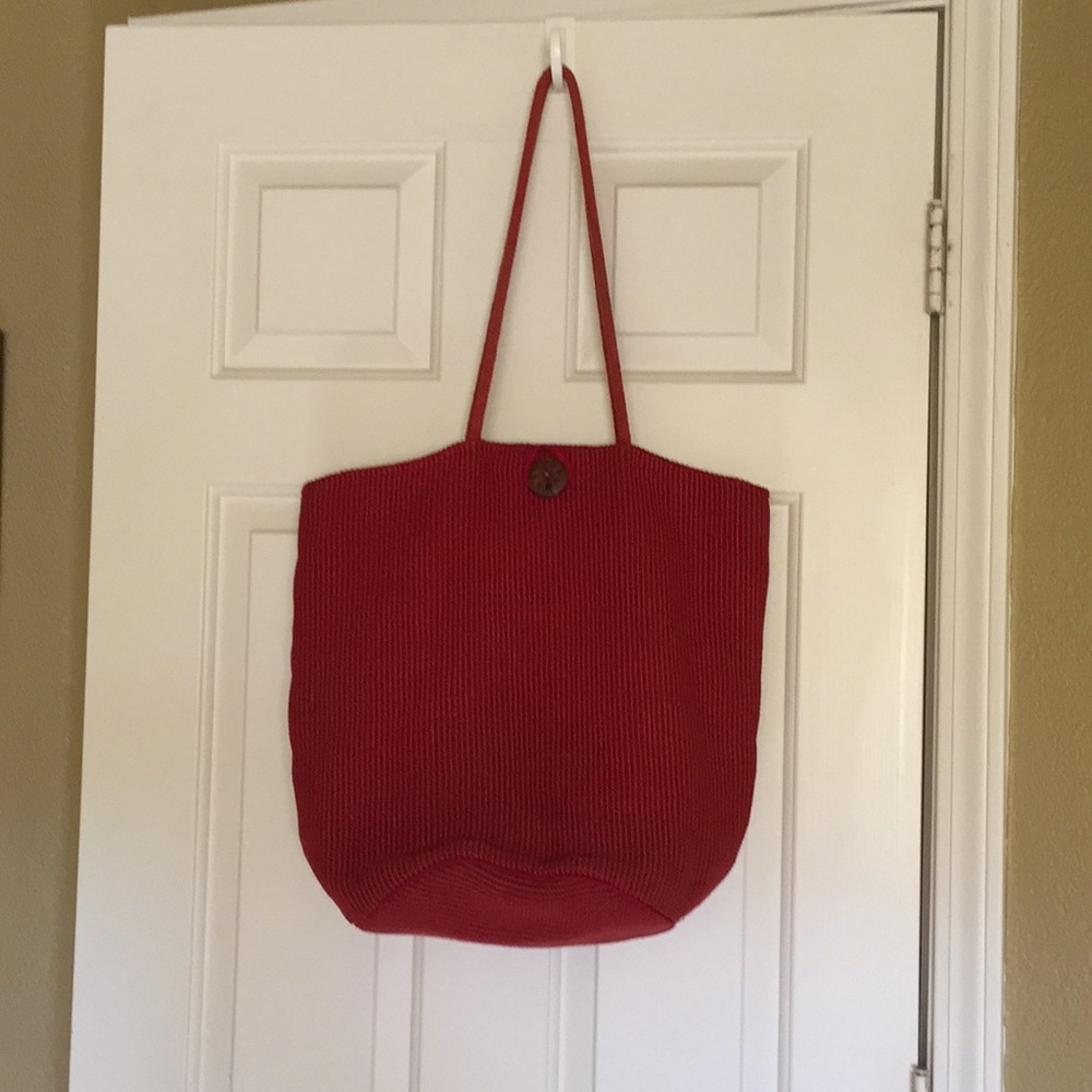 Spacious World Market Cotton Shoulder Bag